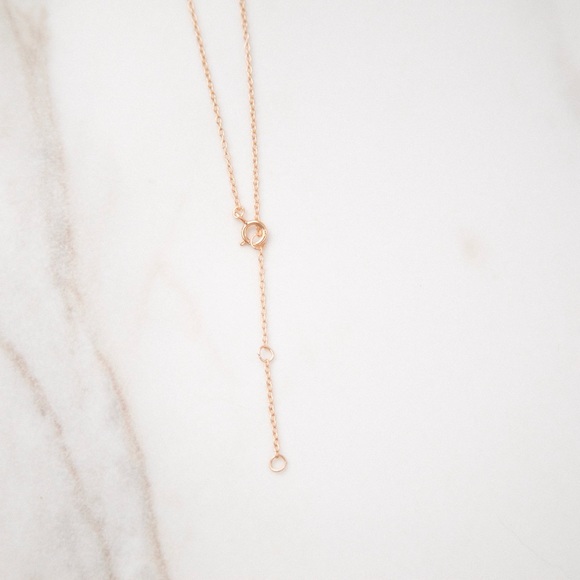 Vine Necklace | Rose Gold 925 Silver - Picture 6 of 6